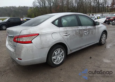 2014 Nissan Sentra S z USA, uszkodzony, nr VIN 3N1AB7AP0EY206986
